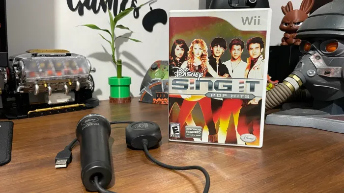 Kit Disney Sing It Pop Hits + Microfone Nintendo Wii
