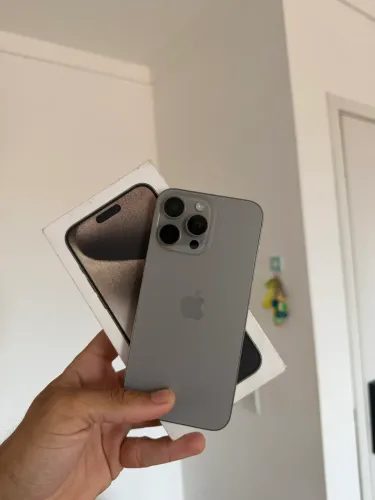 iPhone 15 pro max 256GB com caixa S/ Face ID 
