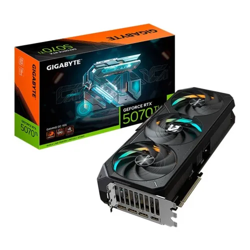PLACA DE VIDEO GIGABYTE GEFORCE RTX 5070 TI GAMING OC, 16GB, GDDR7