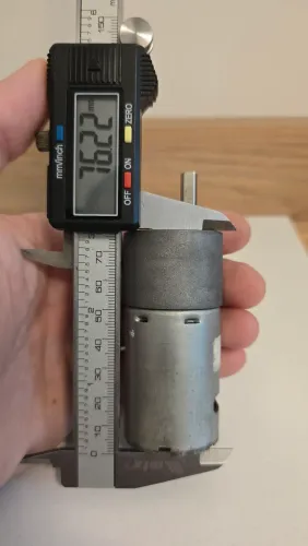 Motor DC com Caixa de Redução - 12V