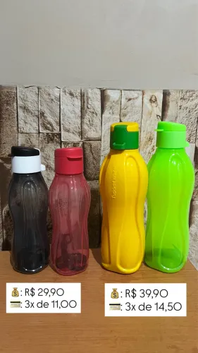 Tupperware- Garrafas 310ml
