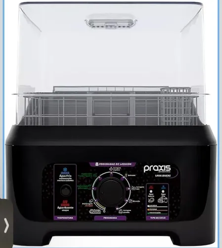 Lava Louças Portátil Práxis 3L 8 Programas de Lavagem 127v (lacrada)