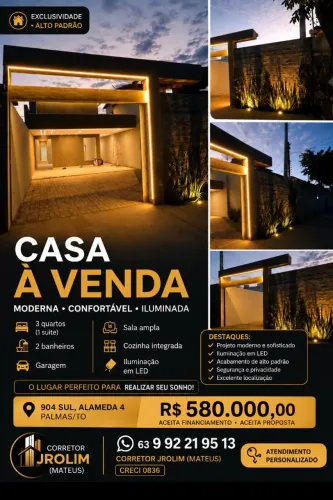 Imovel novo, aceita financiamento 