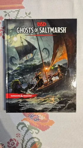Ghosts of Saltmarsh D&D 5e - Livro de Aventura Dungeons and Dragons 5e