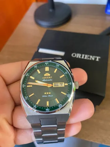 Relógio Orient Automático 3 Estrelas (469SS087 E1SX),