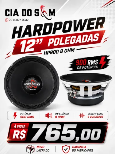 Medio HARDPOWER NOVO LACRADO