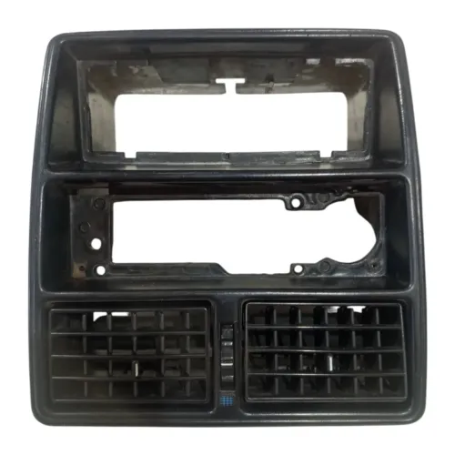 Moldura central painel Fiat Uno Elba Fiorino 1989 a 1995