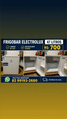 Frigobar Electrolux 47 litros