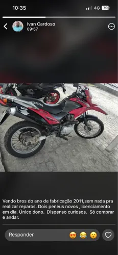 Bros 150 conservada