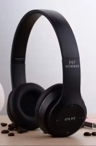 ?Fone P47 Headphone Sem Fio Estéreo Reduçãode Ruídos Bluetooth 5.0 Universal