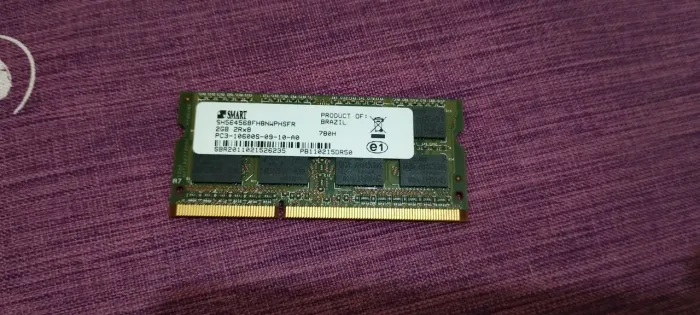 Memória ram PC3 2 GIGAS