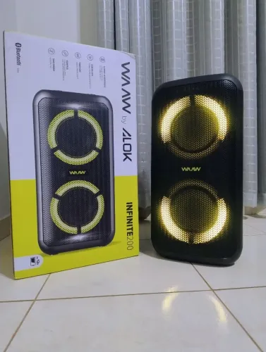 Caixa Alok infinity 200 zerada !!