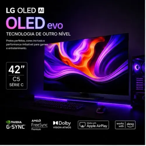 Tv LG OLED C5 42 Polegadas