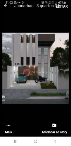 Sobrado à venda em Maringá, Jardim Real, com 3 quartos, com 191 m²