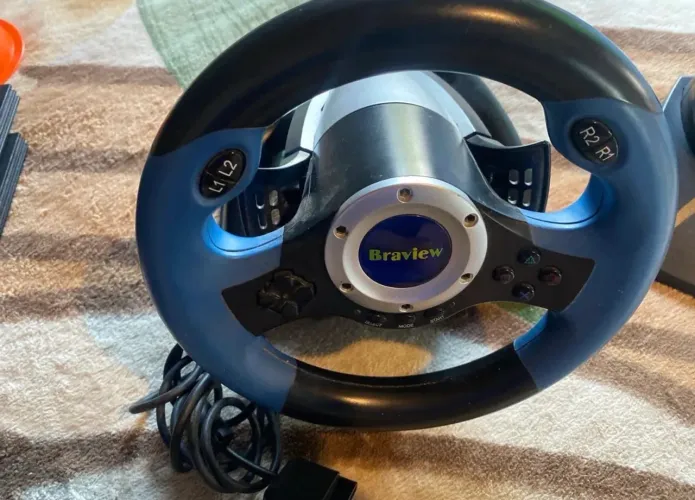 Vende-se volante e pedal para ps2!
