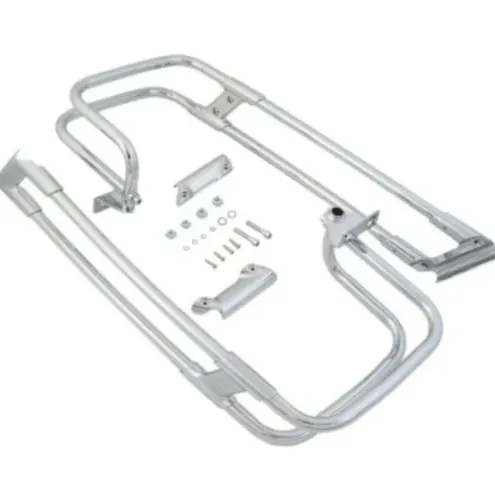Protetor Cromado Mala Lateral Alforge Harley Touring 2014-2023 * HD