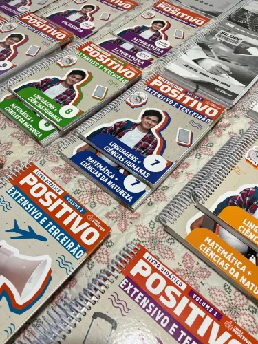 Coleção Completa Curso Positivo 2024 - Extensivo e Terceirão