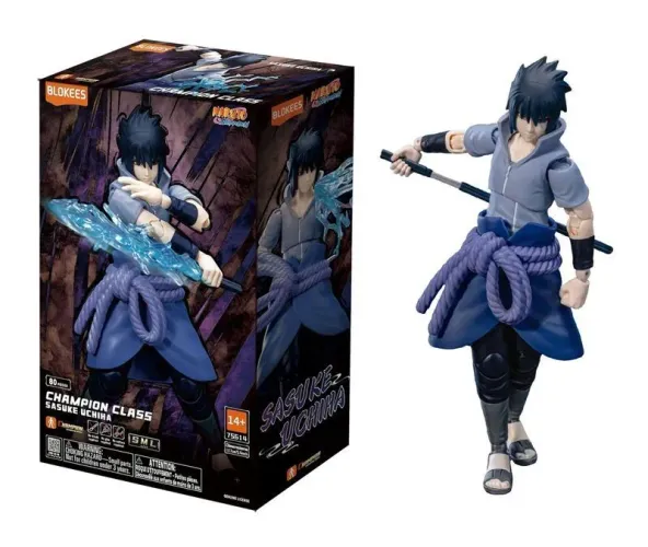 Blokees Sasuke Boneco Articulado Montável