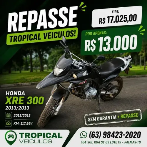 HONDA XRE 300 2013