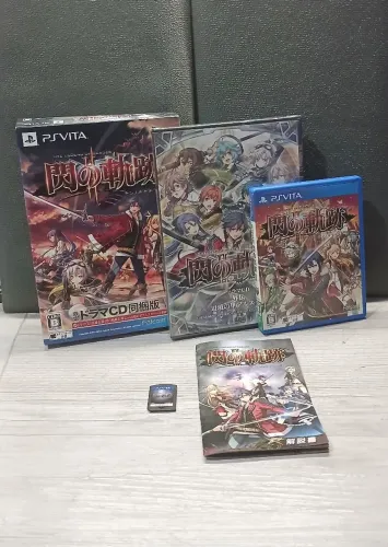 Psvita - The Legend of Heroes: Trails of Cold Steel II Colletion Edition Japonês Raro
