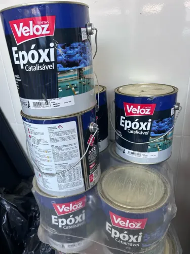 Tinta epóxi cinza
