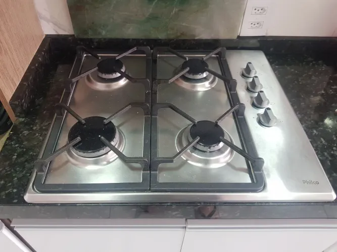 Cooktop Philco Inox 4 bocas