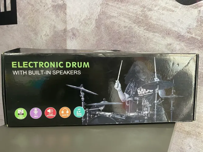 Bateria eletrônica portátil  Custom Sounds