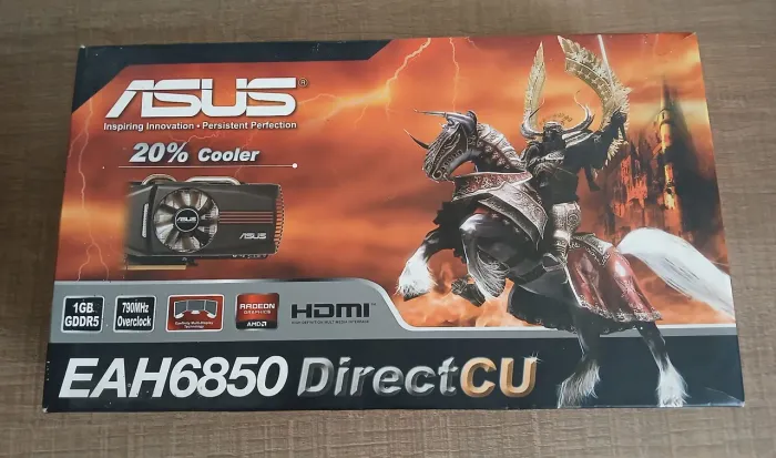 Placa de Vídeo Asus EAH6850 1GB