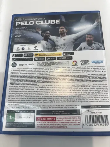 Jogo FC25 para PS5 - mídia física