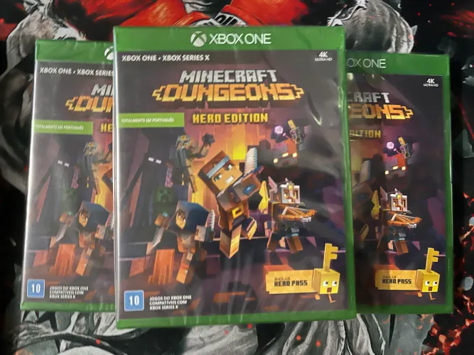 Minecraft Dungeons Hero Edition Xbox One / Series X - Novo Lacrado