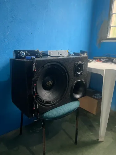 Som automotivo 3 vias