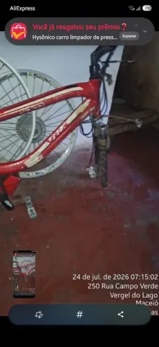 QUADRO DE BICICLETA ELÉTRICA DAFRA VL