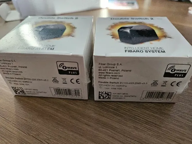 Modula para Automação Residencial Fibaro Double Switch 2