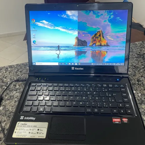 Notebook Itautec A7520 14? - 320GB HD - Funcionando - Leia o Anúncio