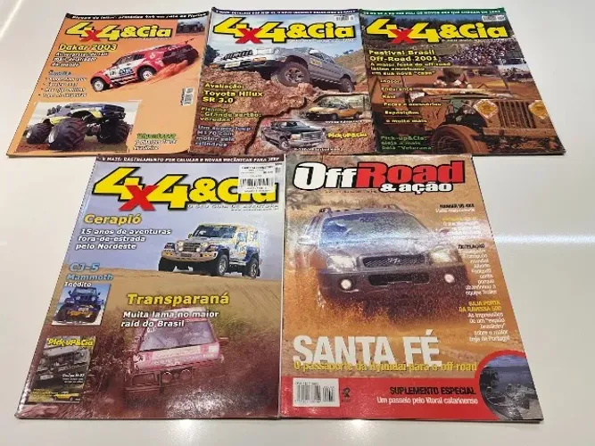 Lote Revista 4x4 & Cia E Offroad E Ação