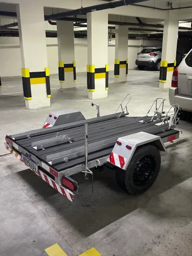 Carrocinha reboque para moto ou quadriciclo!