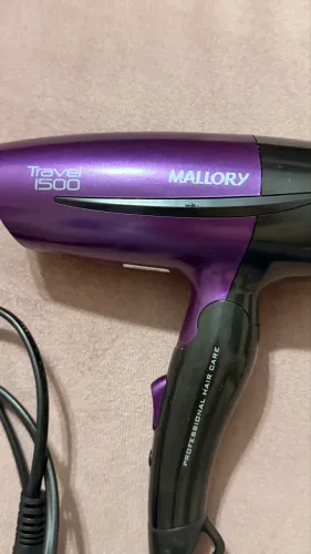 Secador Mallory 1500: funcionando.