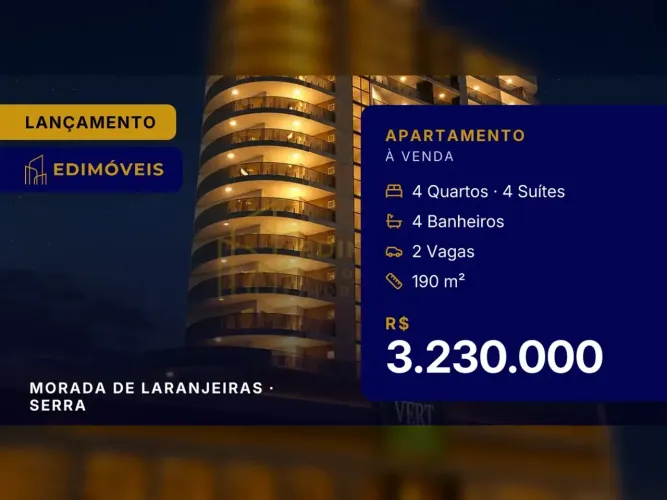 Exclusivo Apartamento em Morada de Laranjeiras: 4 Suítes e Varanda Gourmet
