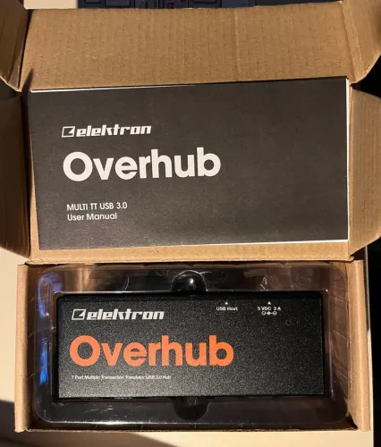 Elektron Overhub (para sintetizador e drum machine)