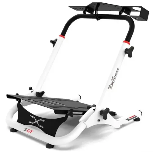 Suporte para Volante Extreme Racing SGT, com Porta Copos e Porta Câmbio, Branco