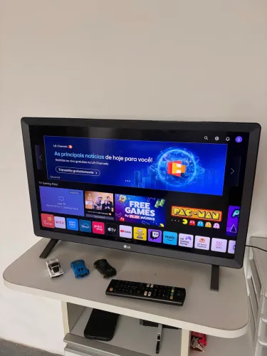 TV LG SMART 24PL MONITOR E TELEVISÃO