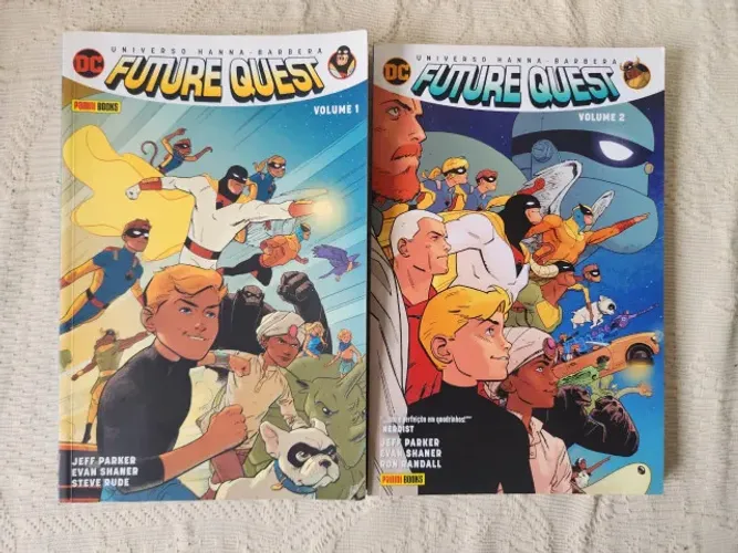 Future Quest - Completo em 2 vols - Hanna Barbera - HQ Panini