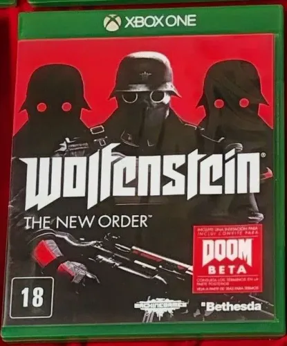 Wolfenstein The New Order xbox one mídia física, ótimo estado