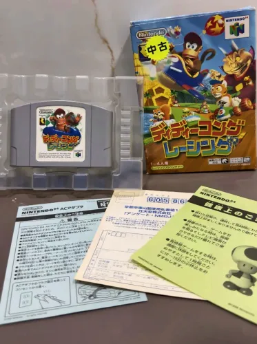 Diddy Kong Racing Nintendo 64 Japonês CIB