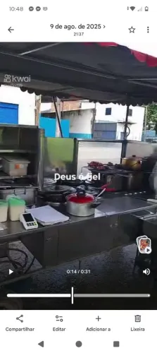 Vende-se essa linda carrocinha toda em inox mais informações ZAP *
