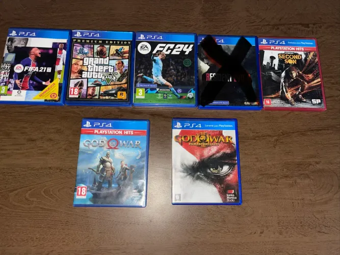 PROMOÇÃO: Leve 6 Jogos de PS4 e Pague 5! (Infamous de Graça)