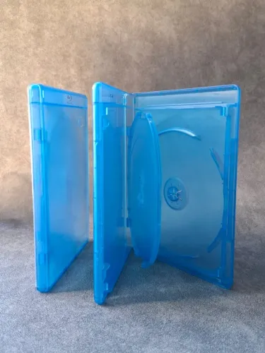 3 Capas Estojos Bluray Dvd Triplo Super Novos 3 Discos Cada