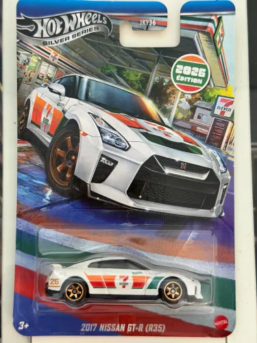 Hot Wheels 2017 Nissan GTR 7 eleven