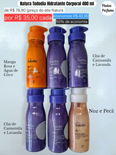 Natura Tododia Hidratante Corporal 400 ml