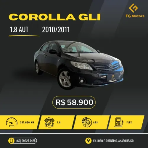 Toyota Corolla GLI 1.8 Flex 16V Aut. 2011